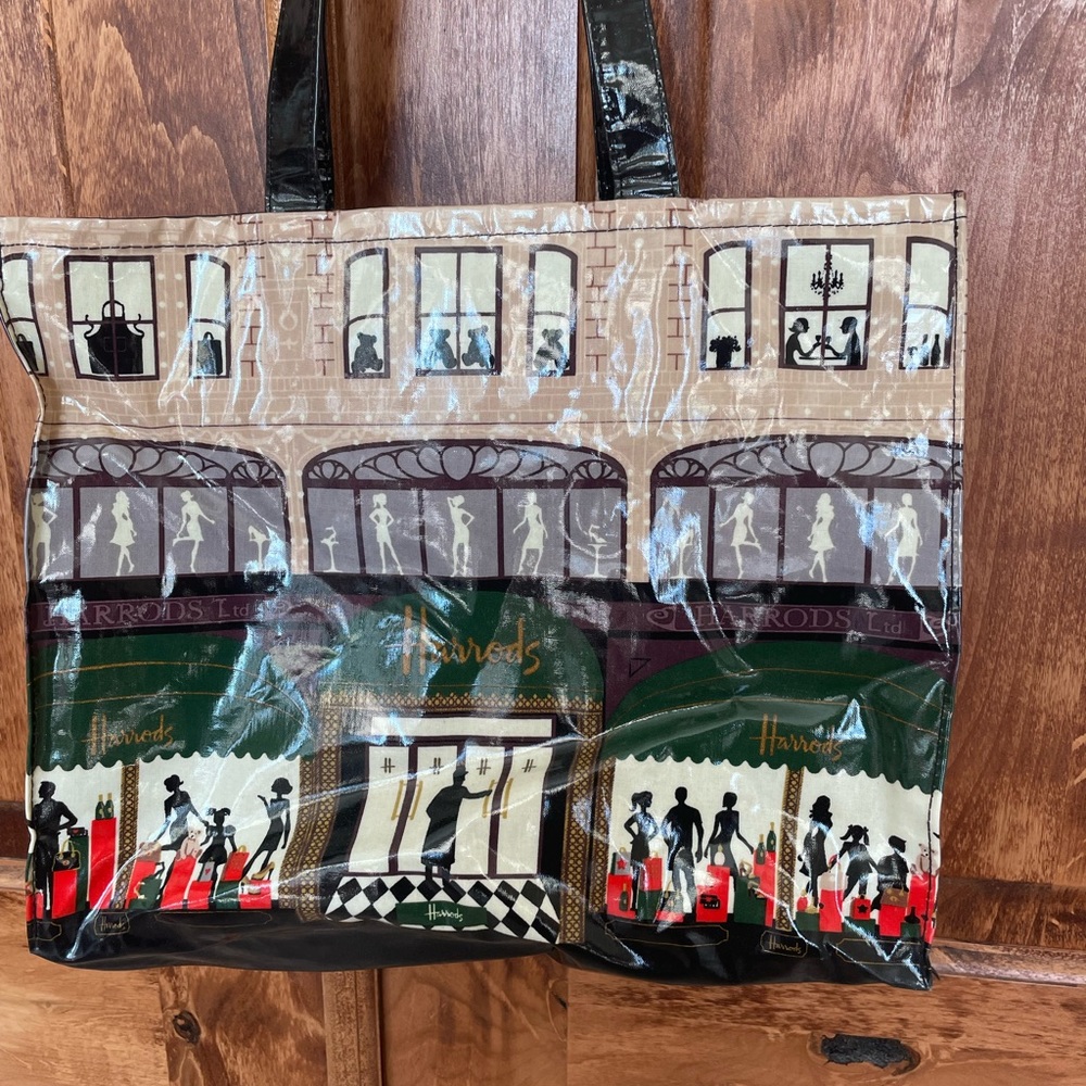 Harrods Elevators Shoulder Tote Bag